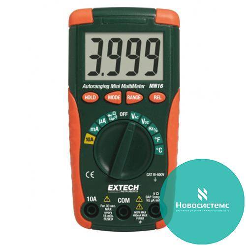 Extech MN16 -  -      +  